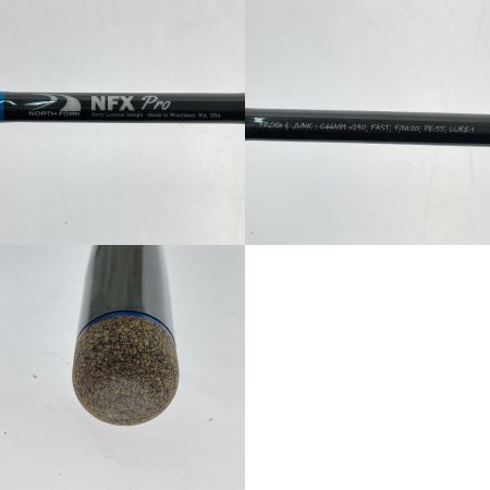  North fork ルアーロッド　ノースフォーク　NFX Pro C66MH
