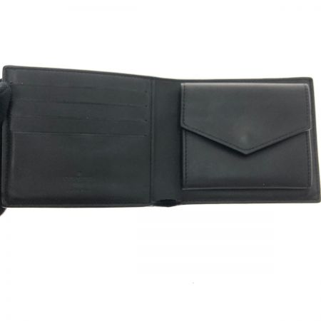  LOUIS VUITTON ルイヴィトン ダミエ・アンフィニ ポルトフォイユ・マルコ N63334 ブラック