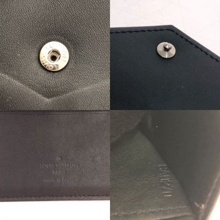  LOUIS VUITTON ルイヴィトン ダミエ・アンフィニ ポルトフォイユ・マルコ N63334 ブラック