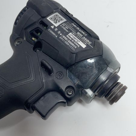 HiKOKI ハイコーキ インパクトドライバー  WH36DC ブラック 本体のみ 36V