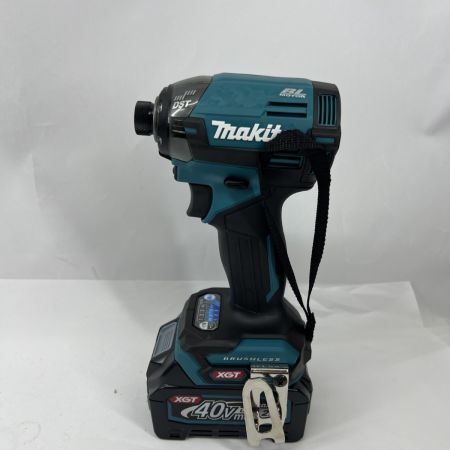  MAKITA マキタ インパクトドライバ 40v  TD002GRDX ブルー 未使用品 充電器・充電池2個・ケース付