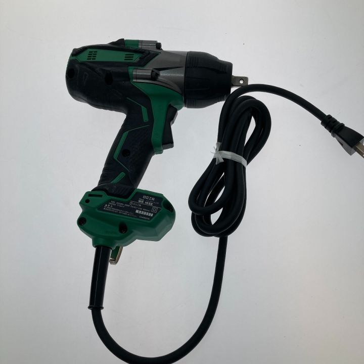 HITACHI 日立 16mmコード式インパクトレンチ WR16SE グリーン - 中古 