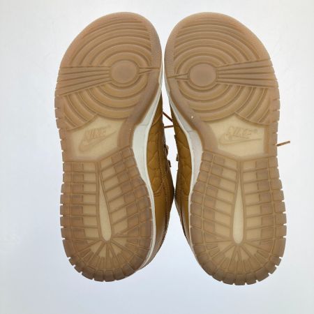  NIKE ナイキ ダンク ロウ キルティング ウィート　24cm DX-3374-700