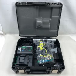 ◇◇ HiKOKI ハイコーキ 工具 インパクトドライバ 未使用品(S) 充電器・充電池1個・ケース付 WH36DD スパイダーイエロー Sランク