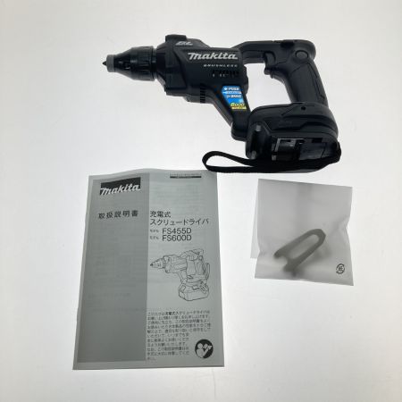  MAKITA マキタ 充電式スクリュードライバ　18Ｖ FS600DZB
