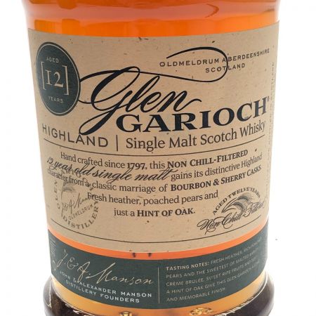  グレンギリー 12年　ハイランド　シングルモルト　スコッチウイスキー 未開栓