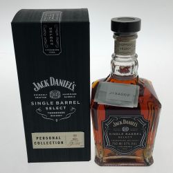□□ JACK DANIEL'S ジャックダニエル シングル バレル セレクト　テネシーウイスキー Sランク 未開栓