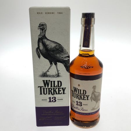  WILD TURKEY ワイルドターキー 13年　バーボンウイスキー 未開栓