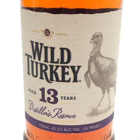  WILD TURKEY ワイルドターキー 13年　バーボンウイスキー 未開栓