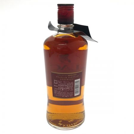 【北海道内限定発送】 BLACK NIKKA/ﾆｯｶｳｲｽｷｰ ブラックニッカ ウィスキー リッチブレンド エクストラシェリー 未開栓