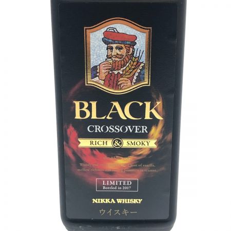 【北海道内限定発送】 BLACK NIKKA/ﾆｯｶｳｲｽｷｰ ブラックニッカ 700ml クロスオーバー 43度 未開栓