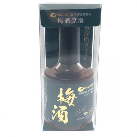 【北海道内限定発送】 厚岸 白鶴 梅酒原酒 スモーキー 厚岸蒸溜所 ウイスキー樽貯蔵 未開栓