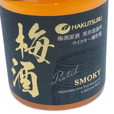 【北海道内限定発送】 厚岸 白鶴 梅酒原酒 スモーキー 厚岸蒸溜所 ウイスキー樽貯蔵 未開栓