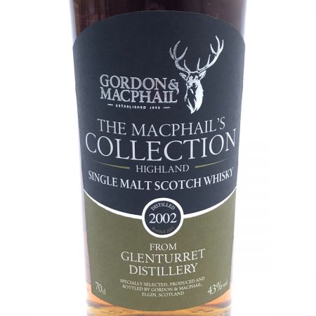  グレンロセス マクファイルコレクション　グレンタレット　2002　シングルモルトスコッチウイスキー 未開栓