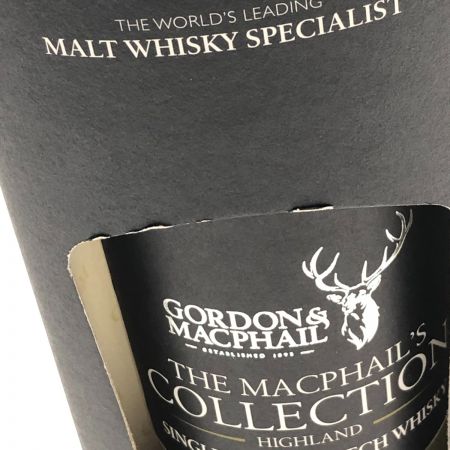  グレンロセス マクファイルコレクション　グレンタレット　2002　シングルモルトスコッチウイスキー 未開栓