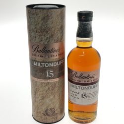 □□ Ballantine's バランタイン シングルモルトスコッチウイスキー ミルトンダフ 15年 SERIES002 Sランク 未開栓