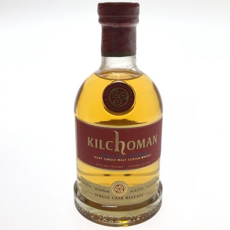  キルホーマン シングルモルト　スコッチウイスキー　SINGLE BOURBON CASK 未開栓