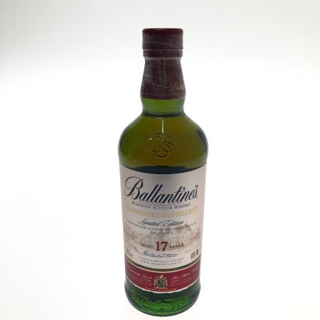  Ballantine's バランタイン 17年　グレントファーズエディション　ブレンデッドスコッチウイスキー 未開栓