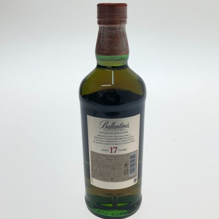  Ballantine's バランタイン 17年　ミルトンダフエディション　ブレンデッドスコッチウイスキー 未開栓
