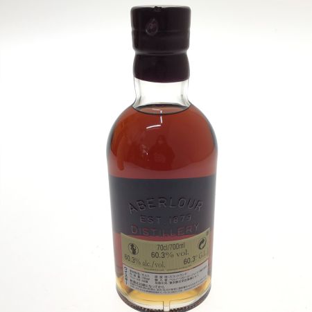  ABERLOUR A`BUNADH A’BUNADH　アブーナ　ハイランドシングルモルトスコッチウイスキー　CASK　バッチ60 未開栓