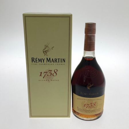  REMY MARTIN レミーマルタン 1738　ブランデー 未開栓