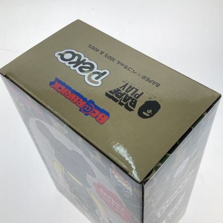   フィギュア　BAPE®︎ × FUJIYA ペコちゃん × BE@RBRICK グリーン