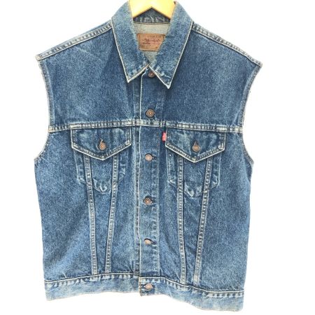 LEVI'S リーバイス ベスト USA製デニムベスト SIZE L (42) 70505-0217 インディゴ
