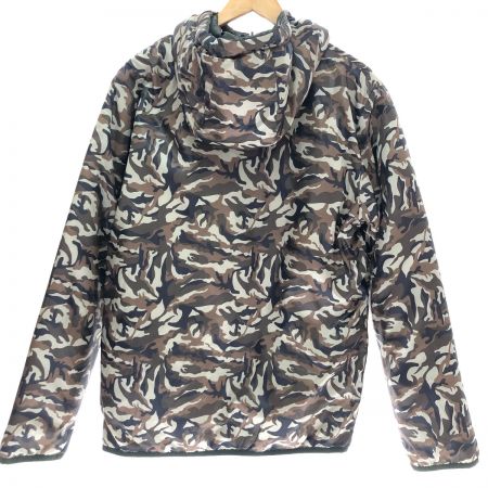  QUIKSILVER クイックシルバー ジャケット 中綿リバーシブルジャケット カモフラージュ柄×ツートン SIZE L MQJK623 オリーブ x ネイビー