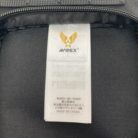  AVIREX アビレックス ライト　タクティカルベスト 6602007 ブラック