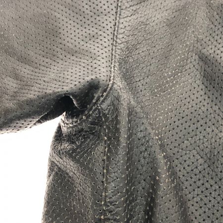  HARLEY-DAVIDSON ハーレーダビッドソン ジャケット 半袖パンチング レザージャケット SIZE LL 3001002 ブラック