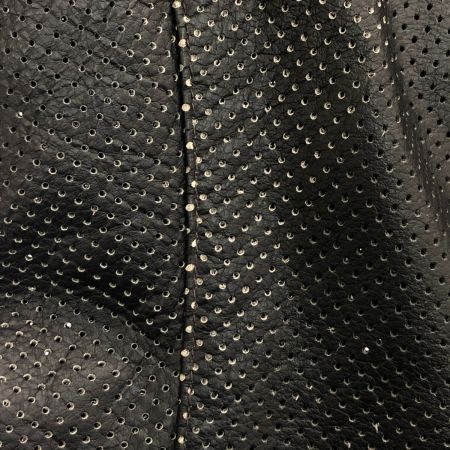  HARLEY-DAVIDSON ハーレーダビッドソン ジャケット 半袖パンチング レザージャケット SIZE LL 3001002 ブラック