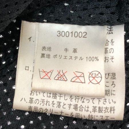  HARLEY-DAVIDSON ハーレーダビッドソン ジャケット 半袖パンチング レザージャケット SIZE LL 3001002 ブラック