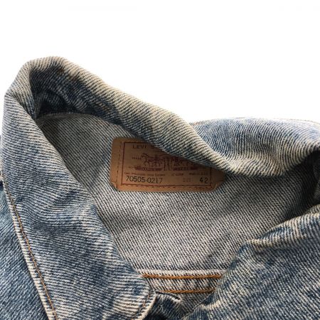  LEVI'S リーバイス ジャケット USA製 デニムジャケット SIZE L (42) 70505-0217 インディゴ