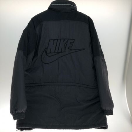  NIKE ナイキ 中綿ハーフコート 90’Sビックロゴ SIZE M F50409 グレー x ブラック