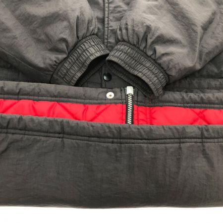  NIKE ナイキ 中綿ハーフコート 90’Sビックロゴ SIZE M F50409 グレー x ブラック