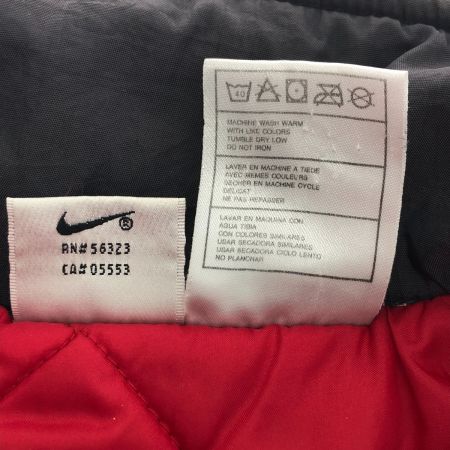  NIKE ナイキ 中綿ハーフコート 90’Sビックロゴ SIZE M F50409 グレー x ブラック