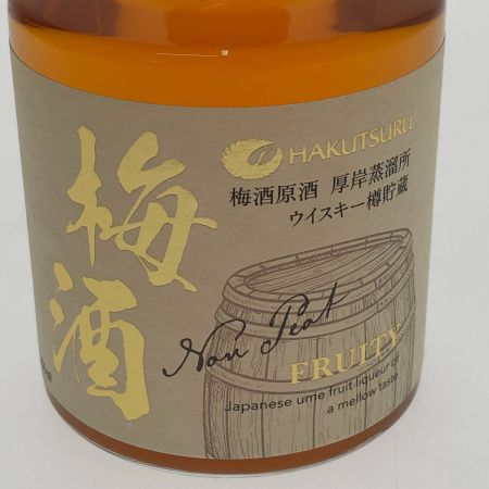 【北海道内限定発送】 厚岸 梅酒原酒 ウイスキー樽貯蔵 【ノンピート】 未開栓