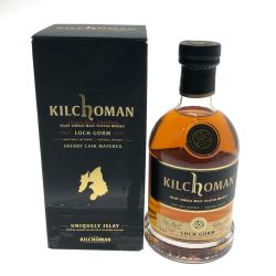 □□ キルホーマン シングルモルトスコッチウイスキー　ロッホゴーム　黒箱 Sランク 未開栓