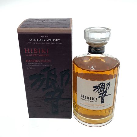 【北海道内限定発送】 HIBIKI サントリーヒビキ ウィスキー ジャパニーズ  700ml 響 43％ JAPANESE HARMYON 未開栓