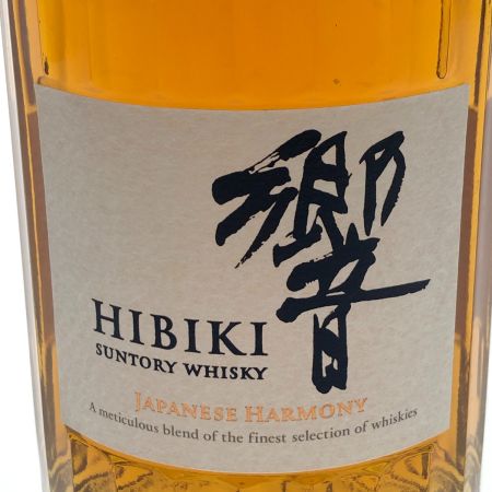 【北海道内限定発送】 HIBIKI サントリーヒビキ ウィスキー ジャパニーズ  700ml 響 43％ JAPANESE HARMYON 未開栓