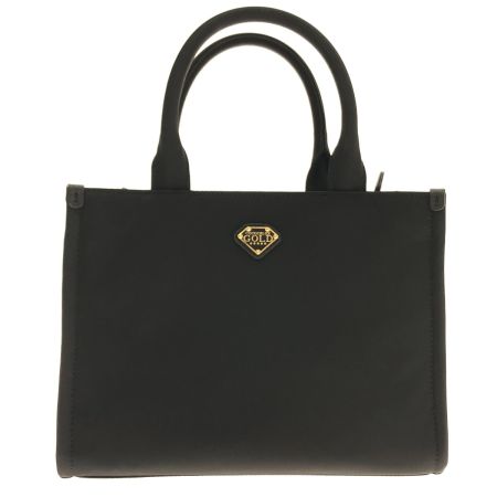  COCOCELUX GOLD ハンドバッグ ブラック