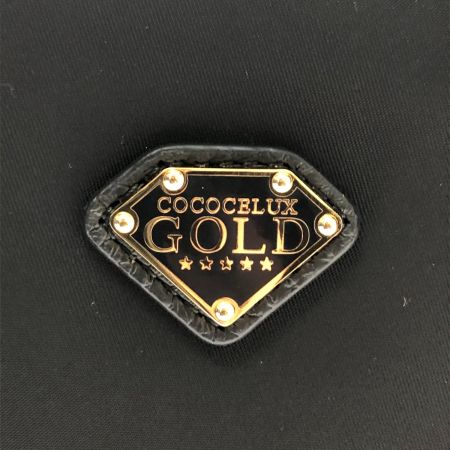  COCOCELUX GOLD ハンドバッグ ブラック