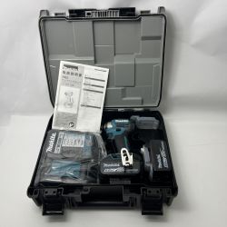 〇〇 MAKITA マキタ インパクトドライバ 18v 充電器・充電池2個・ケース付 TD173DRGX ブルー Sランク
