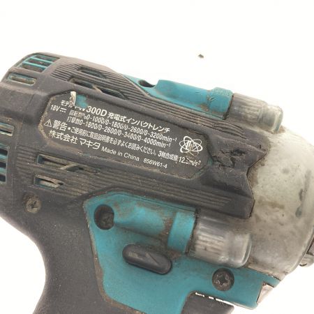  MAKITA マキタ 充電式インパクトレンチ　18V TW300D グリーン 本体のみ