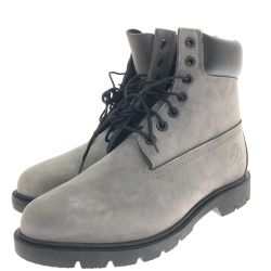□□ Timberland ティンバーランド 6インチ ベーシック ブーツ　26ｃｍ A64YW グレー Bランク