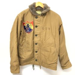 □□ BUZZ RICKSON'S バズ リクソンズ ジャケット SIZE S 古着 N-1 デッキジャケット BR12031  BR13116 カーキ Cランク
