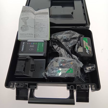  HiKOKI ハイコーキ コードレスインパクトドライバ　36V WH36DC(2XPB) ブラック