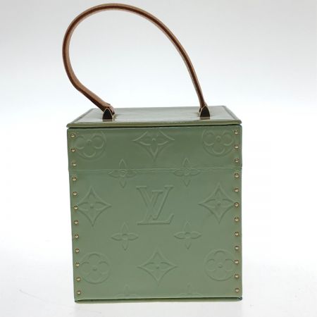  LOUIS VUITTON ルイヴィトン バッグ ハンドバッグ モノグラム・ヴェルニ ブリーカー AS1928 グリーン M91003