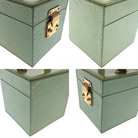  LOUIS VUITTON ルイヴィトン バッグ ハンドバッグ モノグラム・ヴェルニ ブリーカー AS1928 グリーン M91003