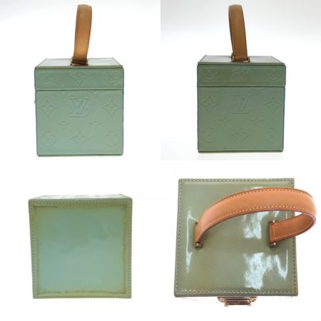  LOUIS VUITTON ルイヴィトン バッグ ハンドバッグ モノグラム・ヴェルニ ブリーカー AS1928 グリーン M91003
